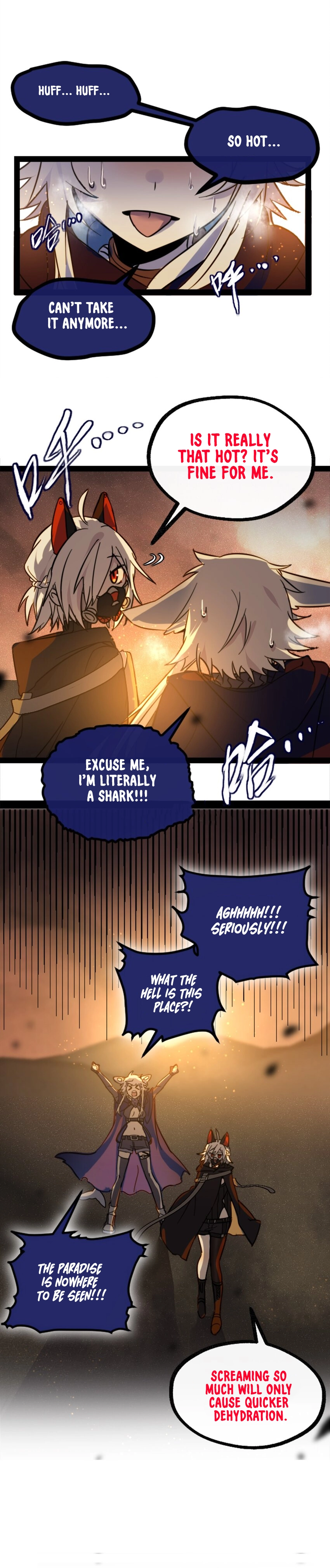 Black Snow. White Moon. Eternal Blossom. Chapter 3 page 2 - 