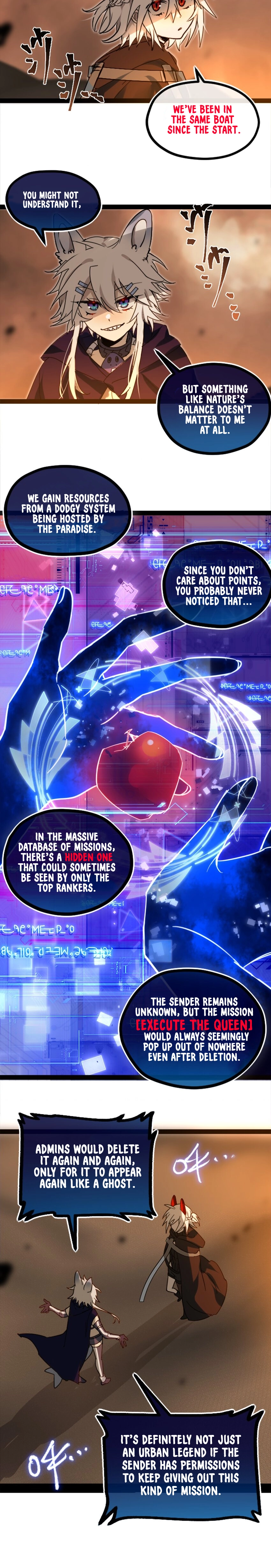 Black Snow. White Moon. Eternal Blossom. Chapter 3 page 6 - 