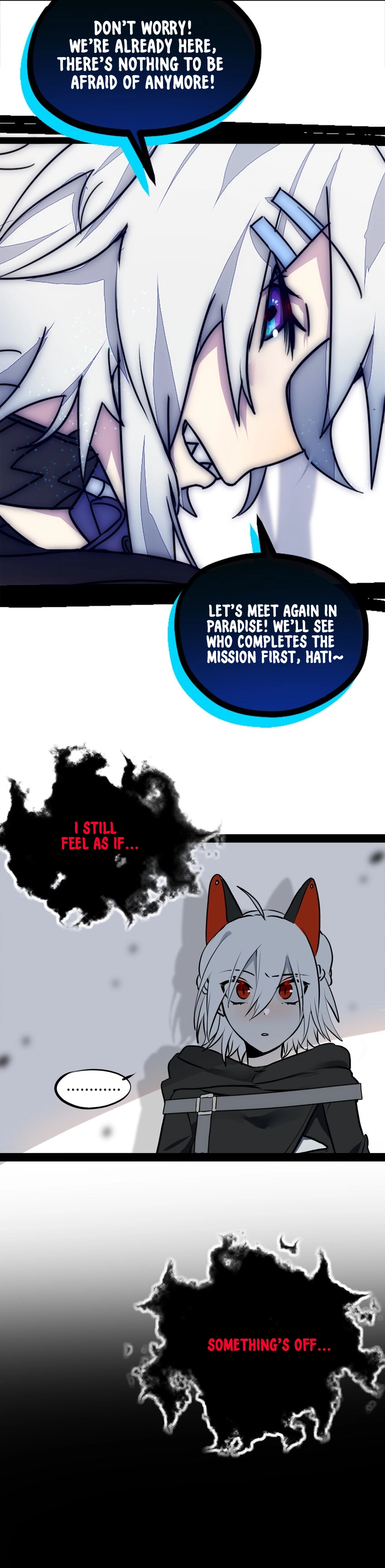 Black Snow. White Moon. Eternal Blossom. Chapter 3 page 9 - 