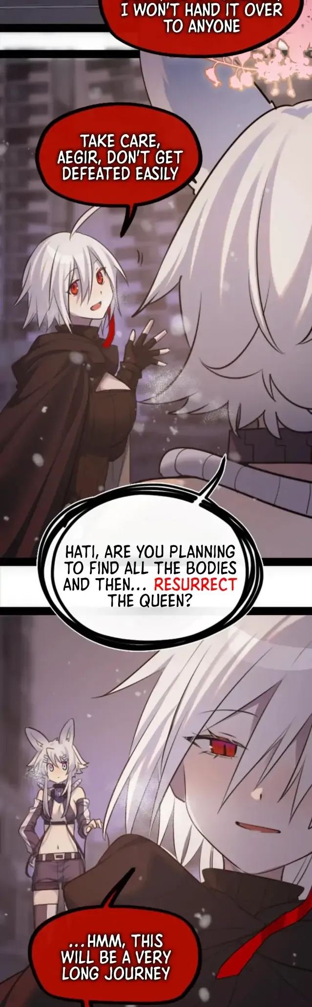 Black Snow. White Moon. Eternal Blossom. Chapter 30 page 90 - 