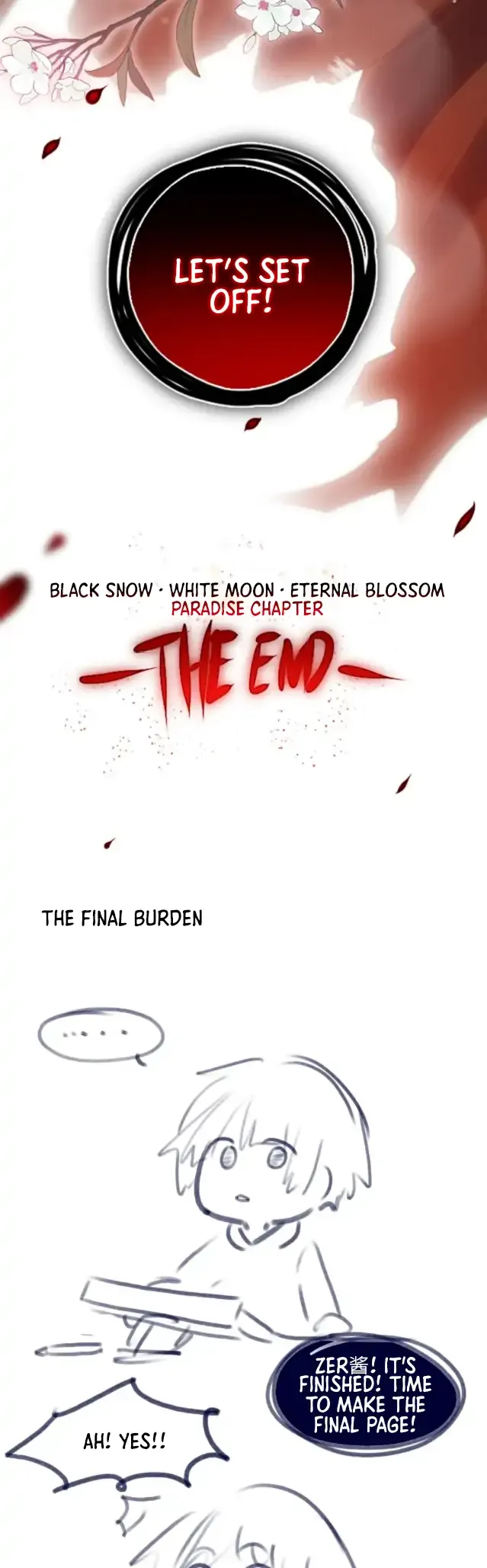 Black Snow. White Moon. Eternal Blossom. Chapter 30 page 99 - 