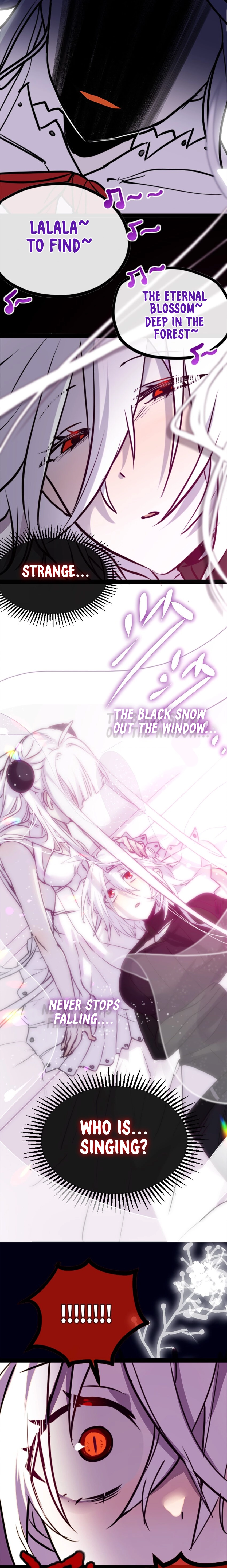 Black Snow. White Moon. Eternal Blossom. Chapter 4 page 8 - 