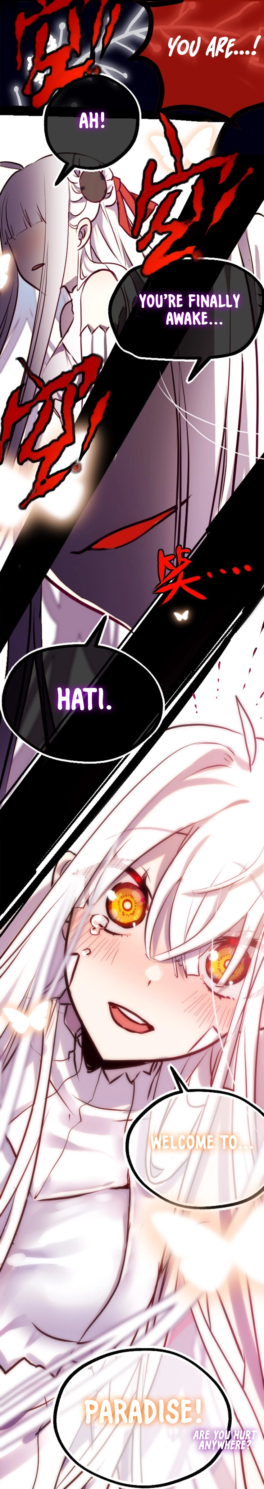 Black Snow. White Moon. Eternal Blossom. Chapter 4 page 9 - 