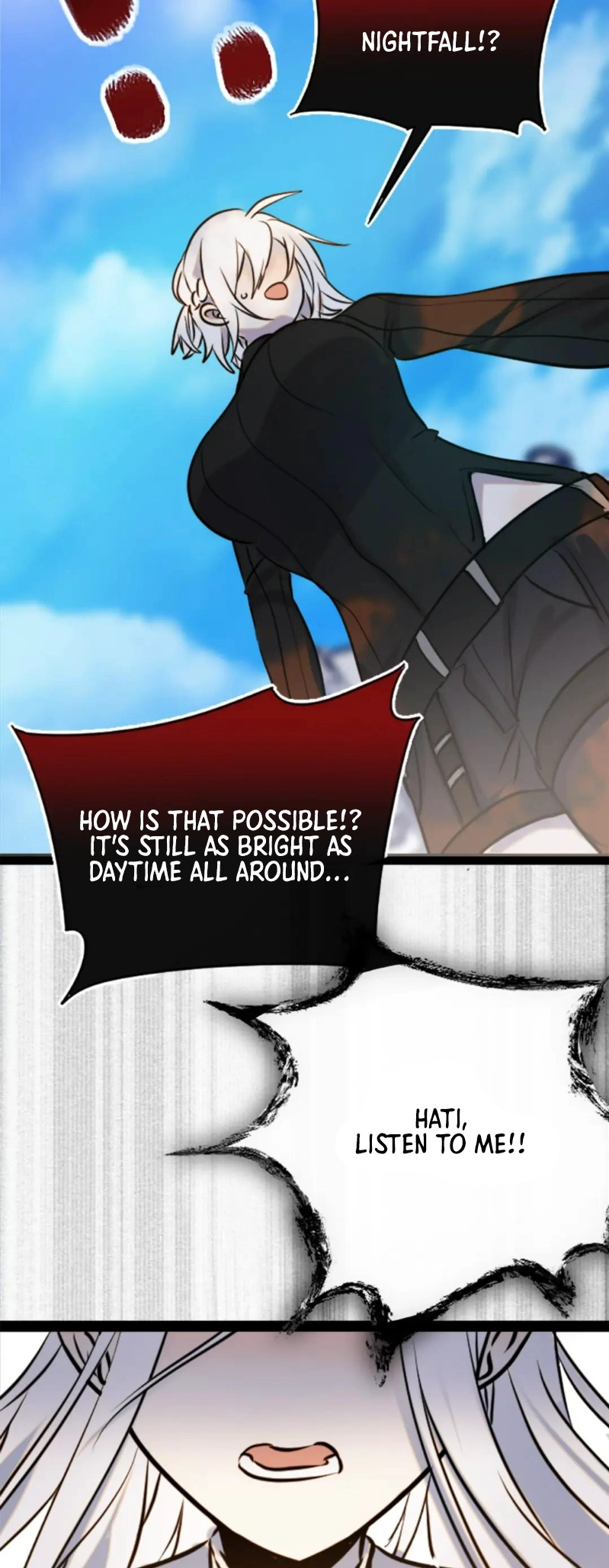 Black Snow. White Moon. Eternal Blossom. Chapter 5 page 18 - 