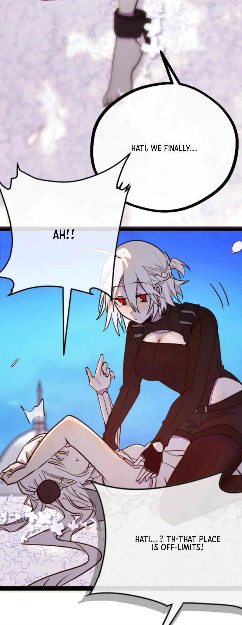 Black Snow. White Moon. Eternal Blossom. Chapter 5 page 3 - 