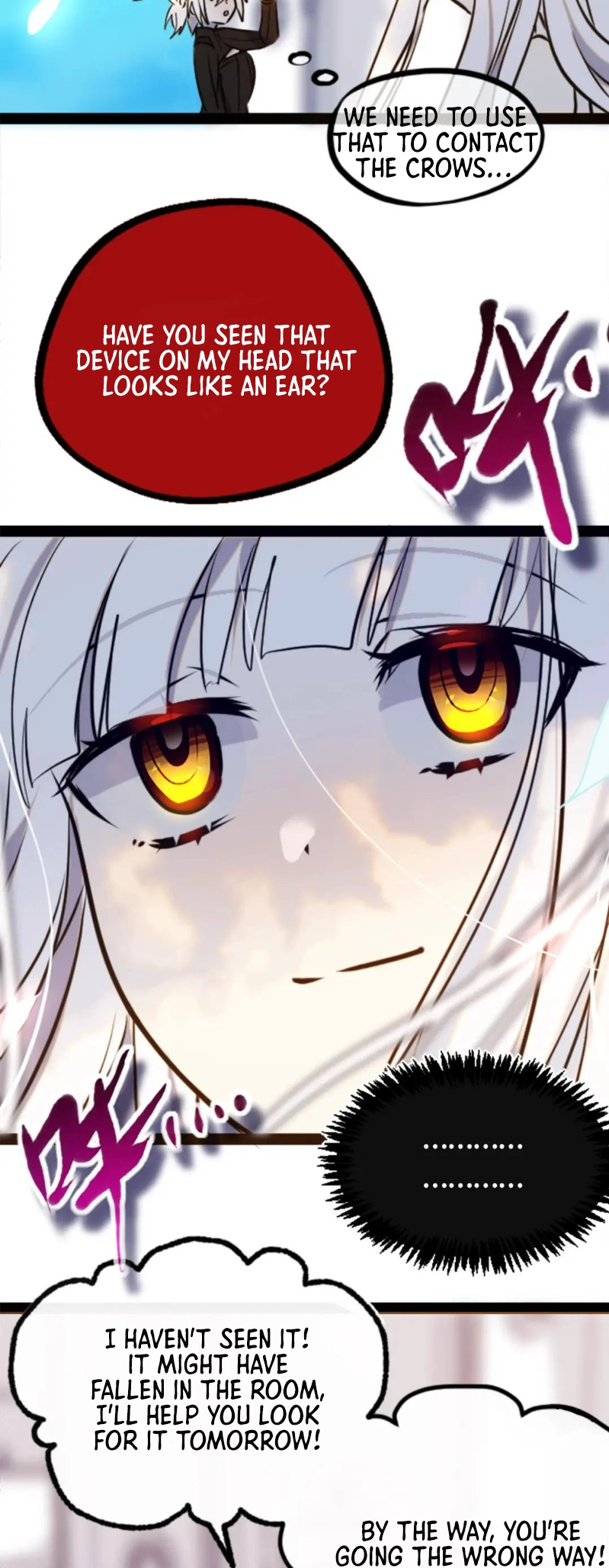 Black Snow. White Moon. Eternal Blossom. Chapter 5 page 23 - 