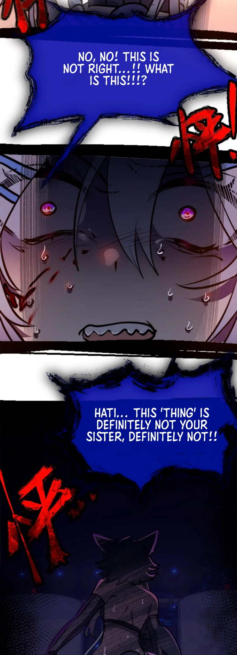 Black Snow. White Moon. Eternal Blossom. Chapter 5 page 74 - 