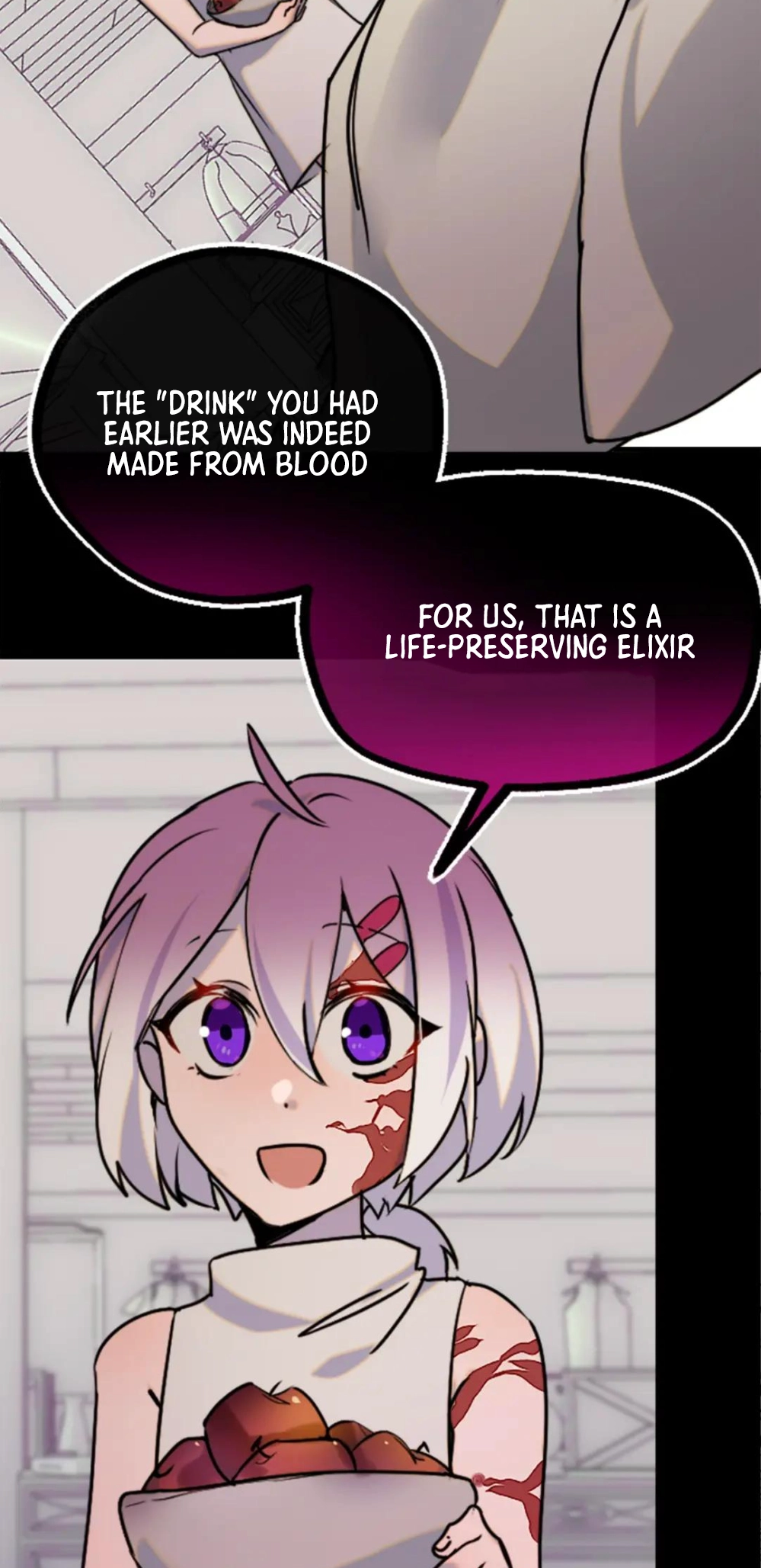 Black Snow. White Moon. Eternal Blossom. Chapter 7 page 8 - 