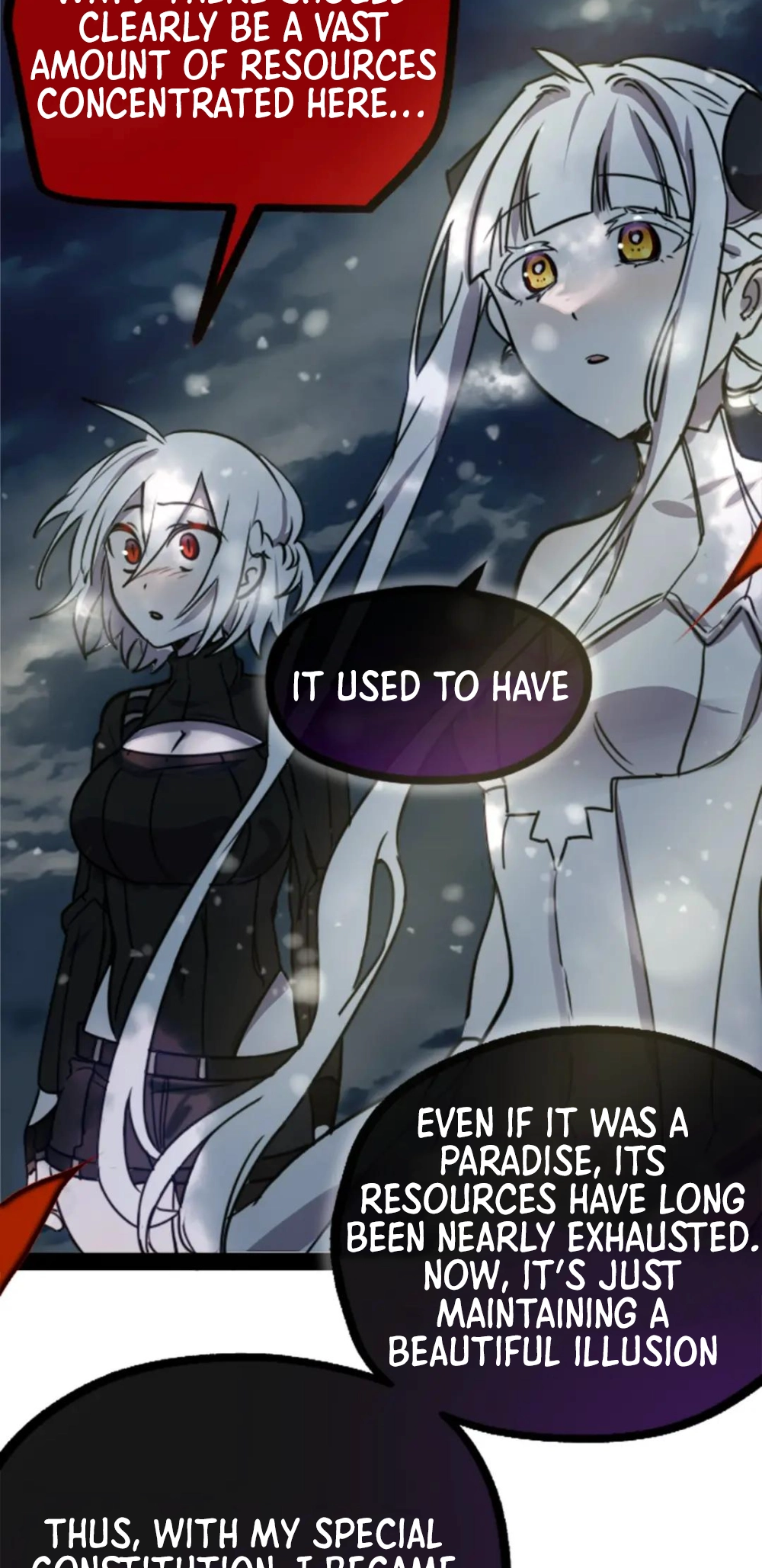 Black Snow. White Moon. Eternal Blossom. Chapter 7 page 74 - 