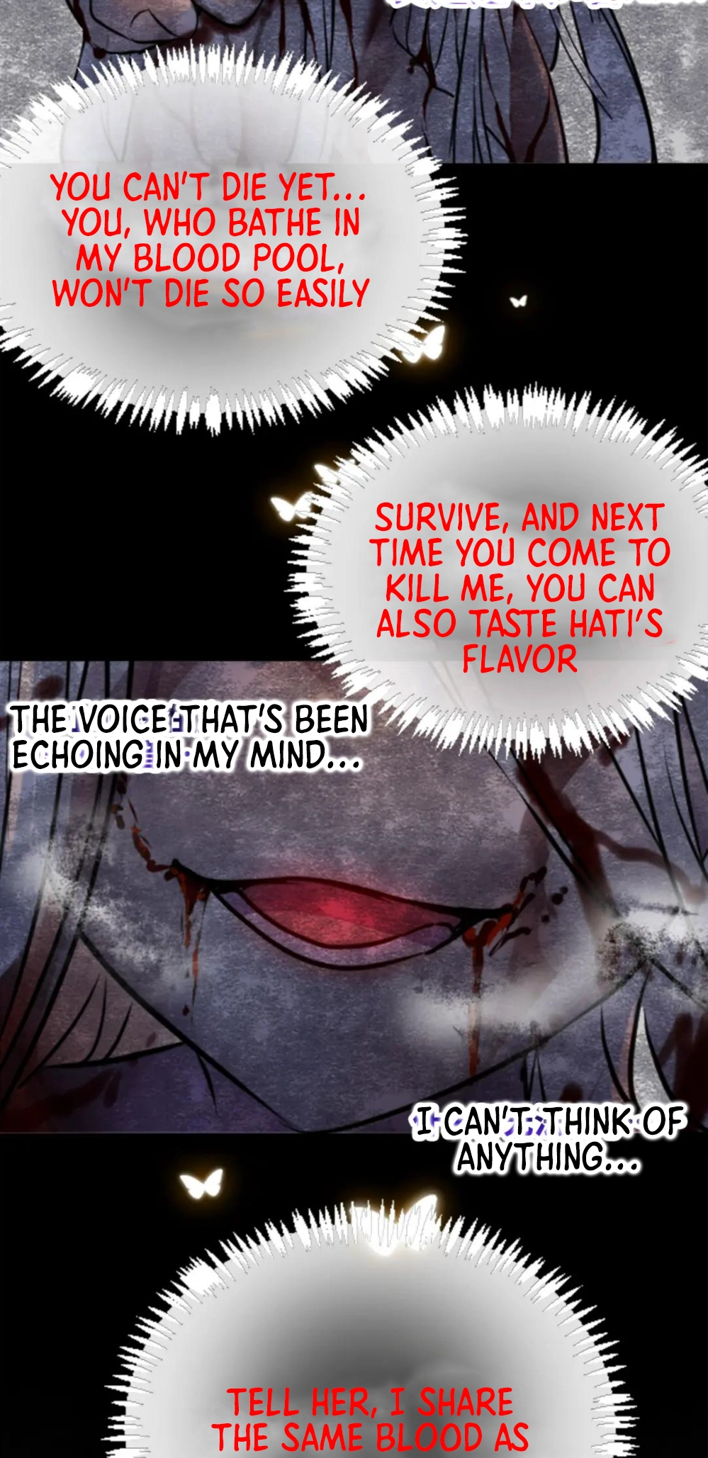 Black Snow. White Moon. Eternal Blossom. Chapter 8 page 34 - 
