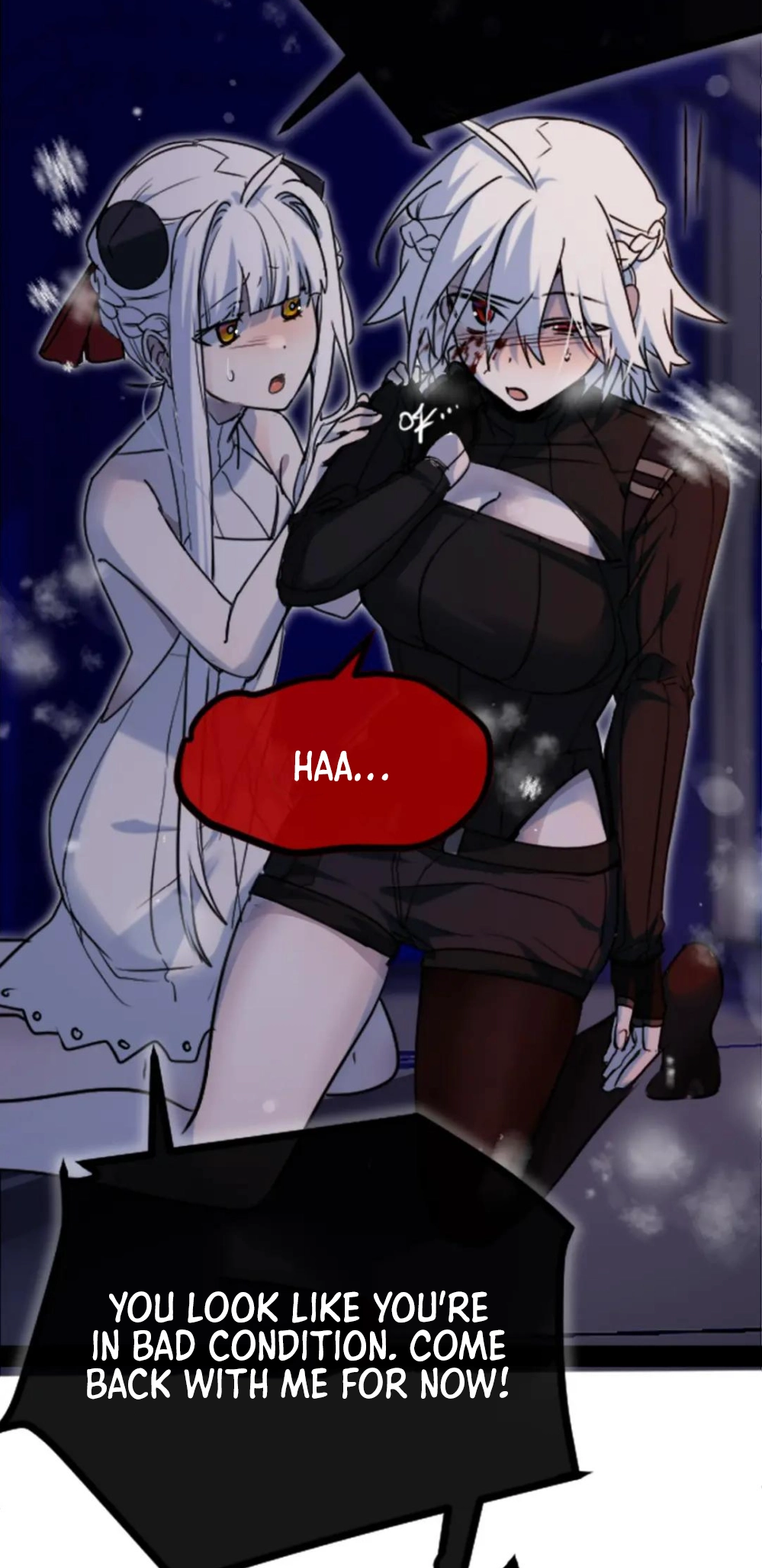 Black Snow. White Moon. Eternal Blossom. Chapter 8 page 40 - 