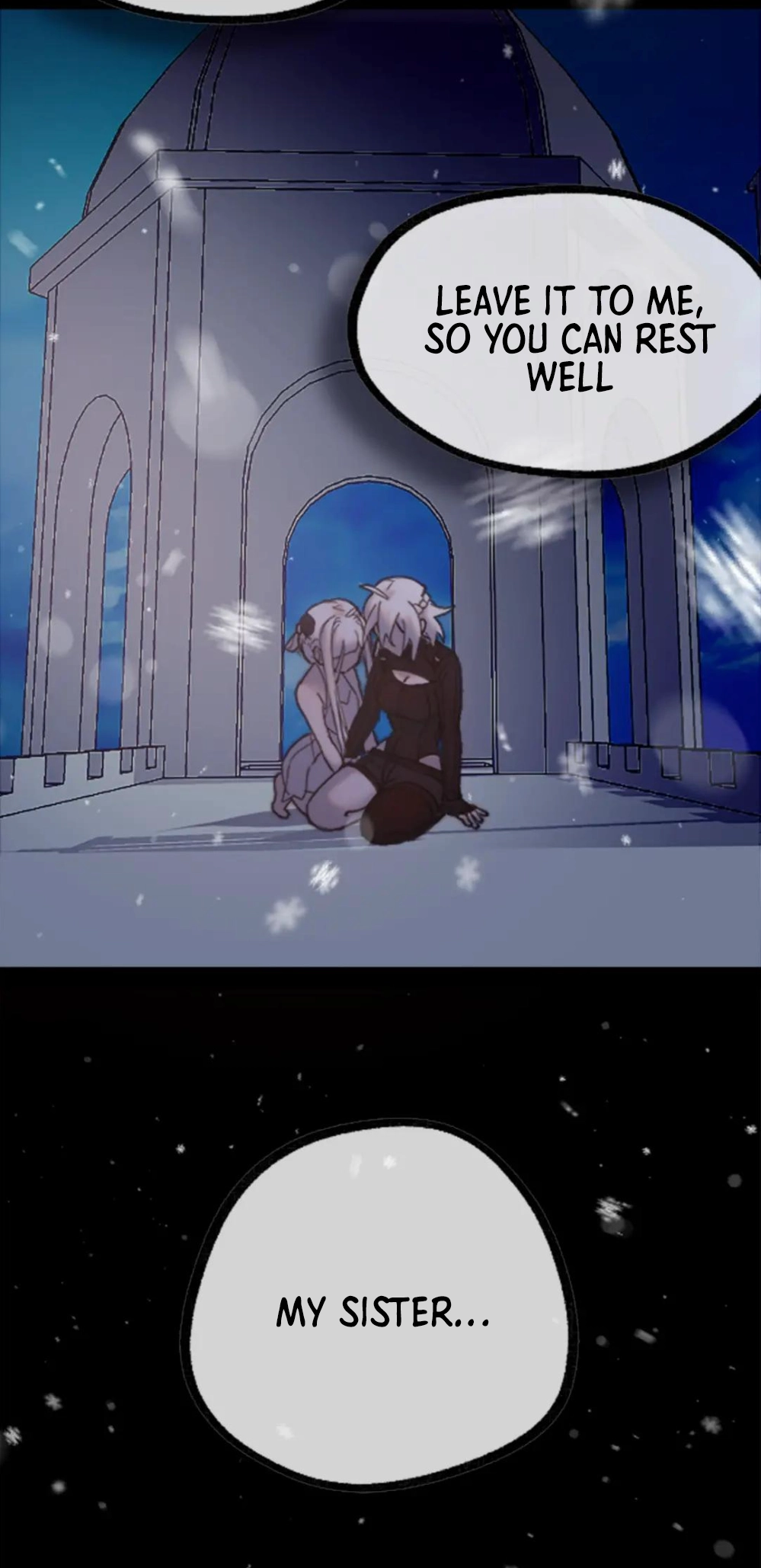 Black Snow. White Moon. Eternal Blossom. Chapter 8 page 45 - 