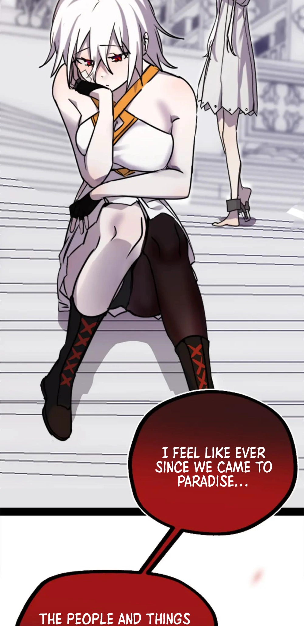 Black Snow. White Moon. Eternal Blossom. Chapter 9 page 6 - 