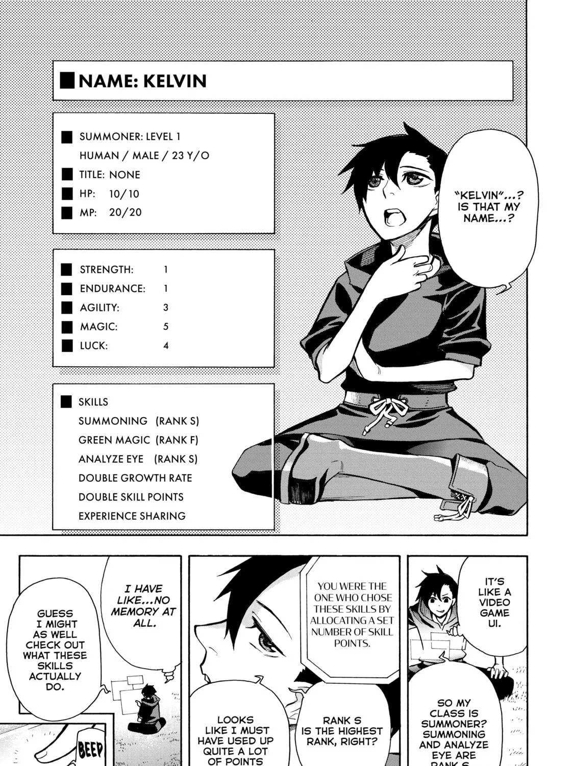 Black Summoner Chapter 1 page 9 - 