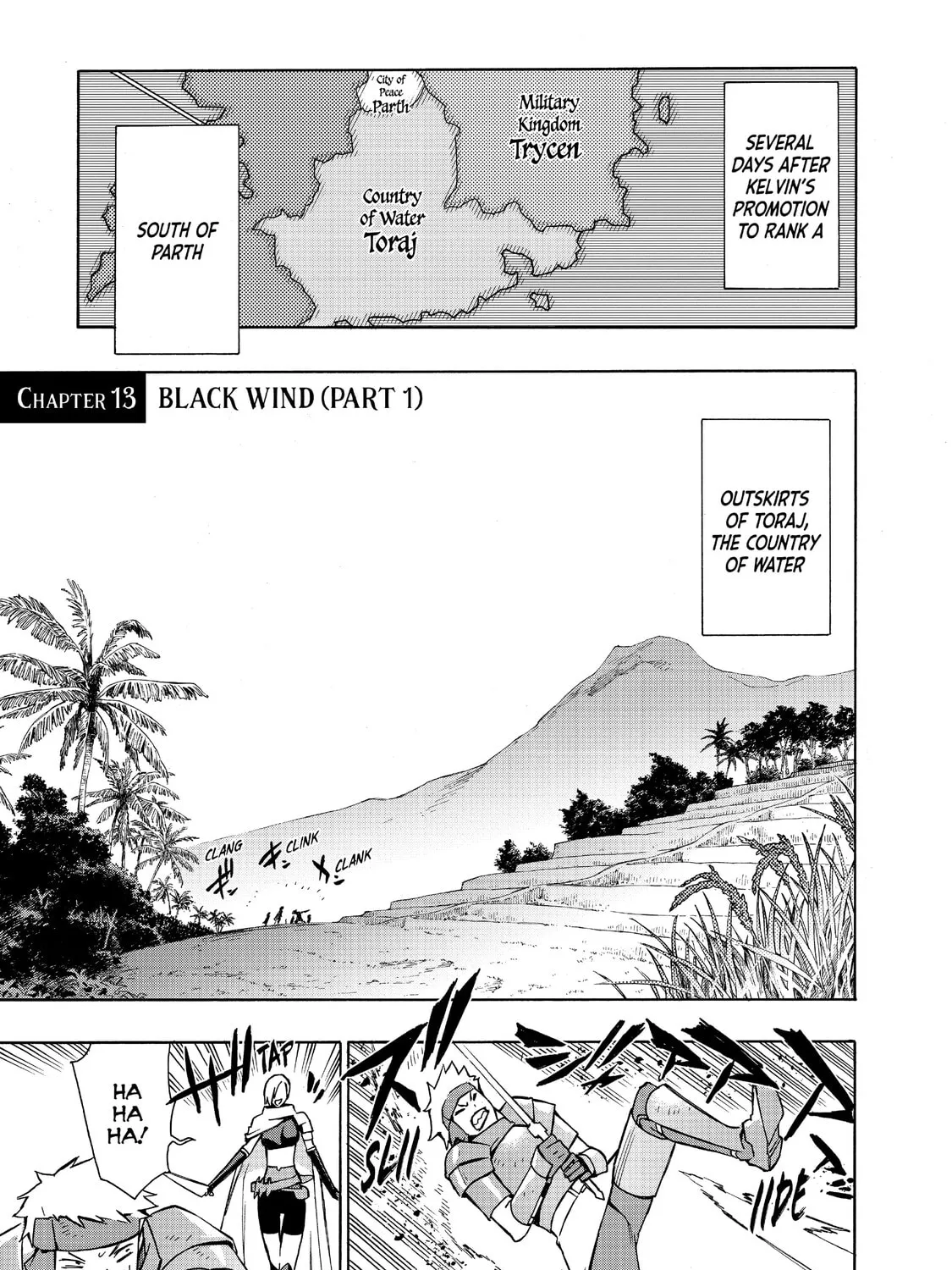 Black Summoner Chapter 13 page 1 - 