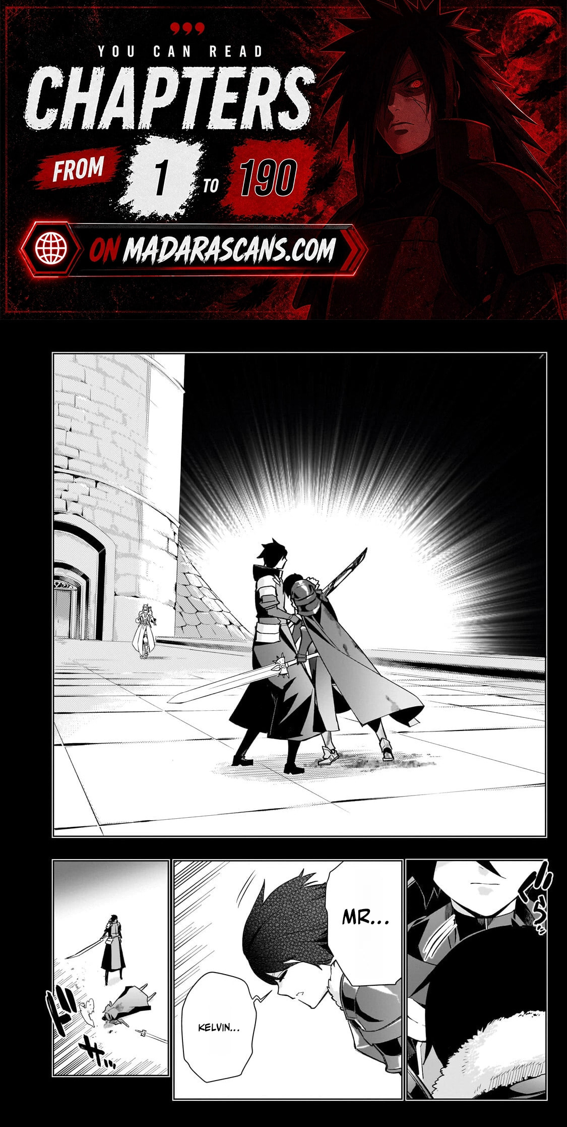 Black Summoner Chapter 186.1 page 1 - 