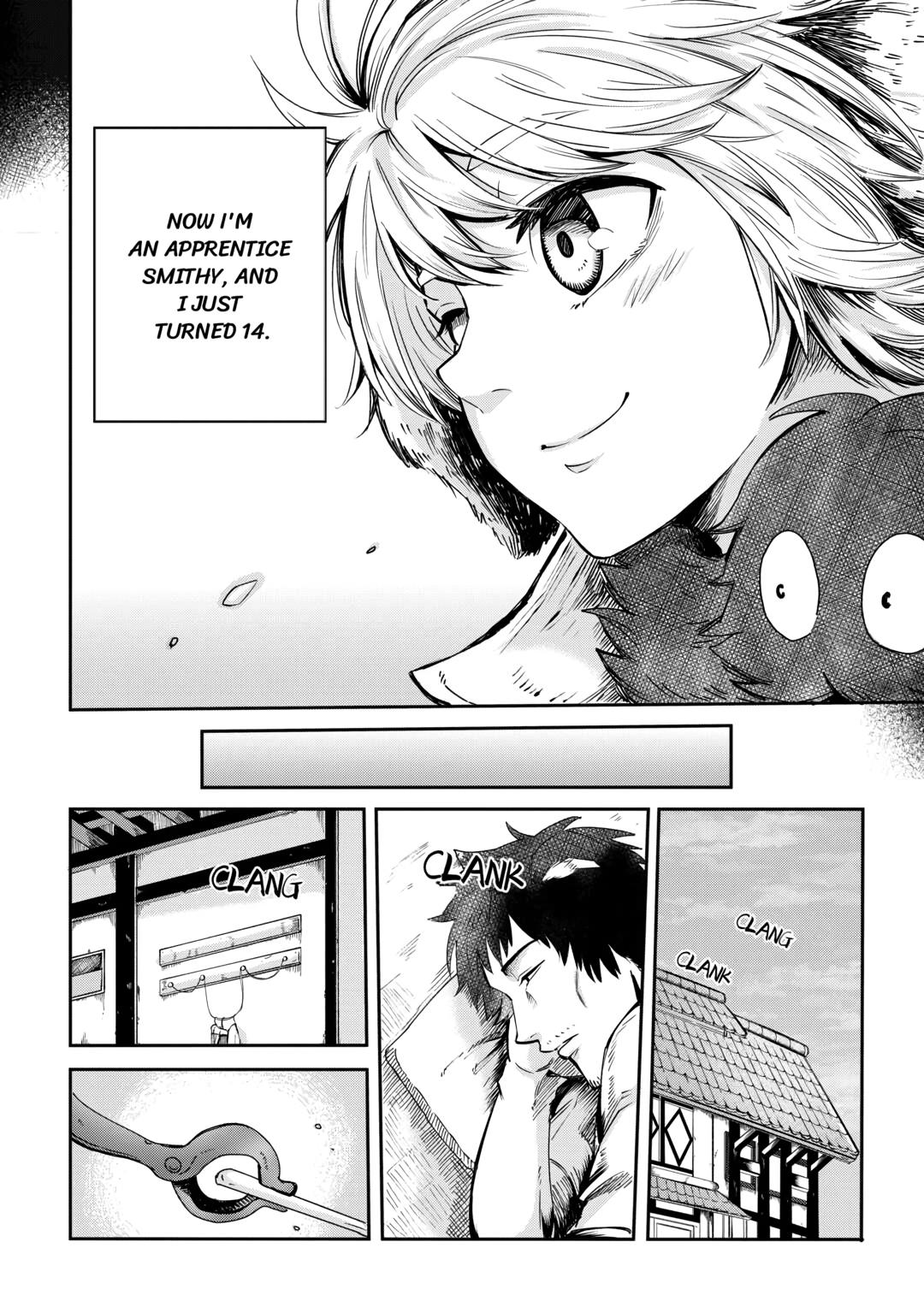 Blacksmith Apprentice at Level 596 Chapter 1 page 12 - 