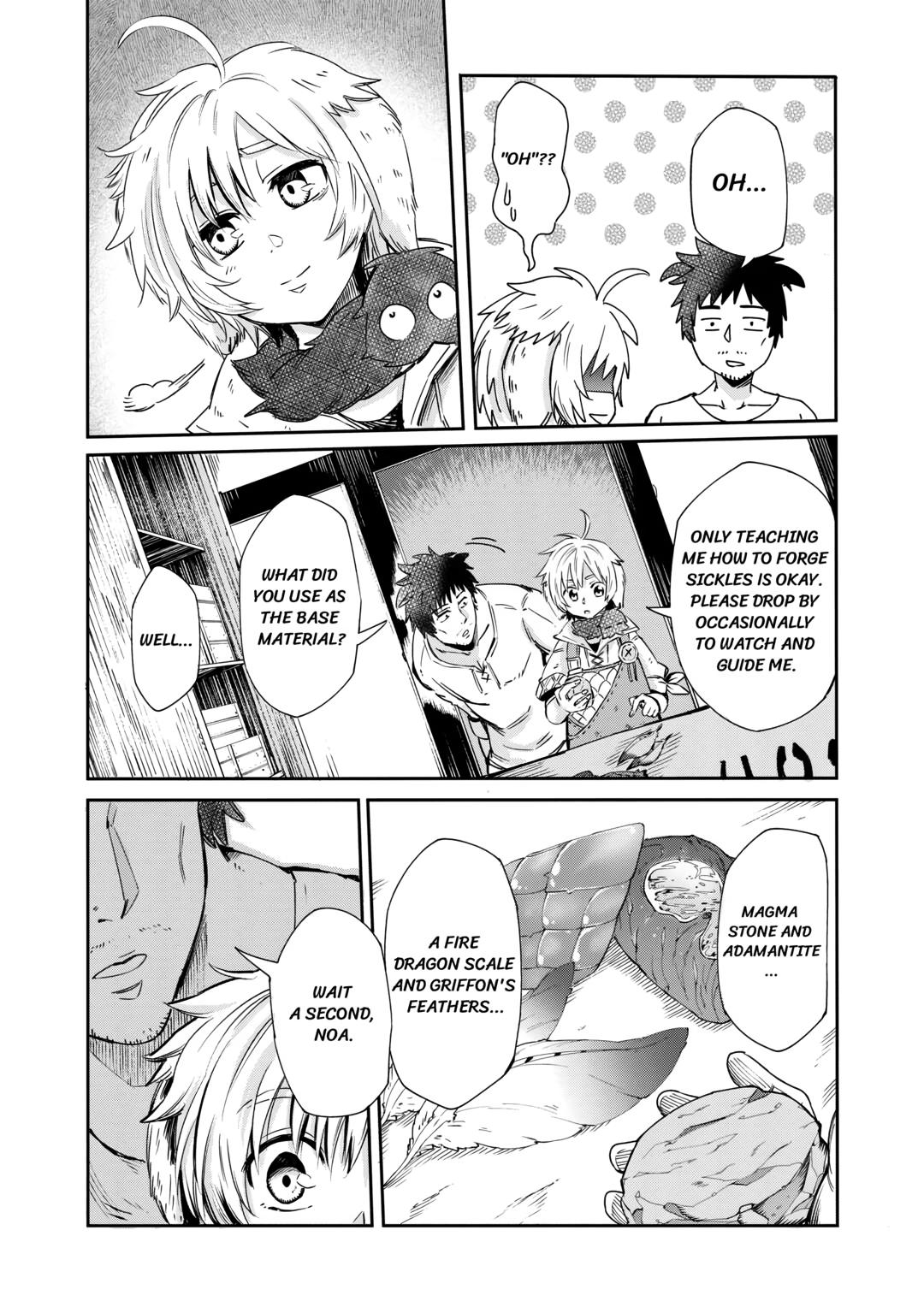 Blacksmith Apprentice at Level 596 Chapter 1 page 14 - 