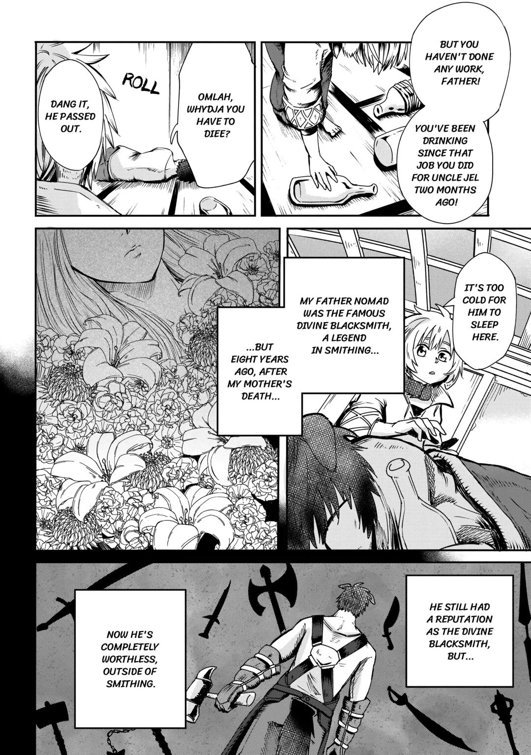Blacksmith Apprentice at Level 596 Chapter 1 page 6 - 