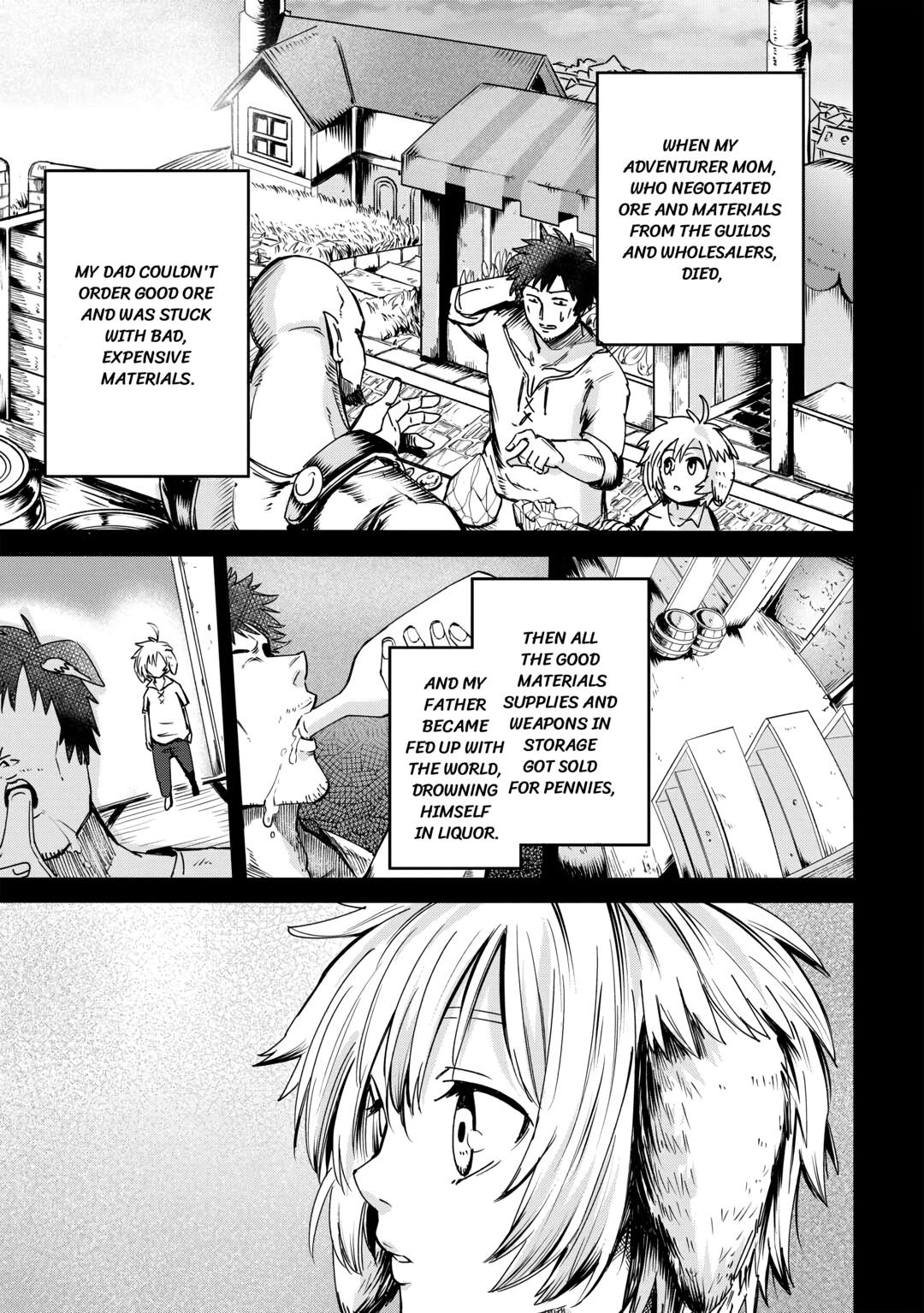 Blacksmith Apprentice at Level 596 Chapter 1 page 7 - 