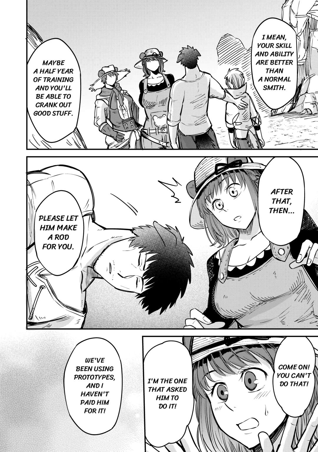 Blacksmith Apprentice at Level 596 Chapter 10 page 24 - 