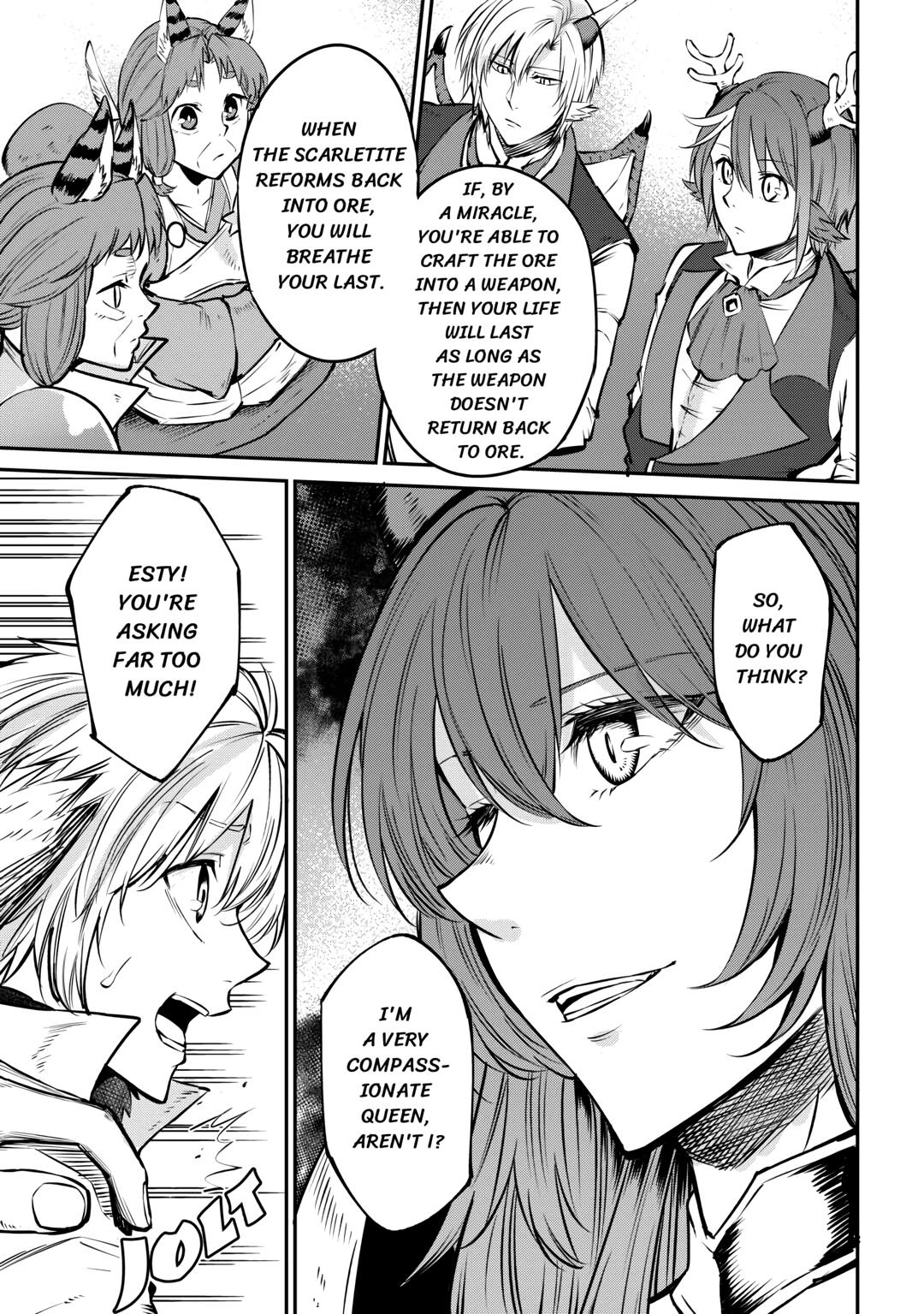 Blacksmith Apprentice at Level 596 Chapter 13 page 11 - 