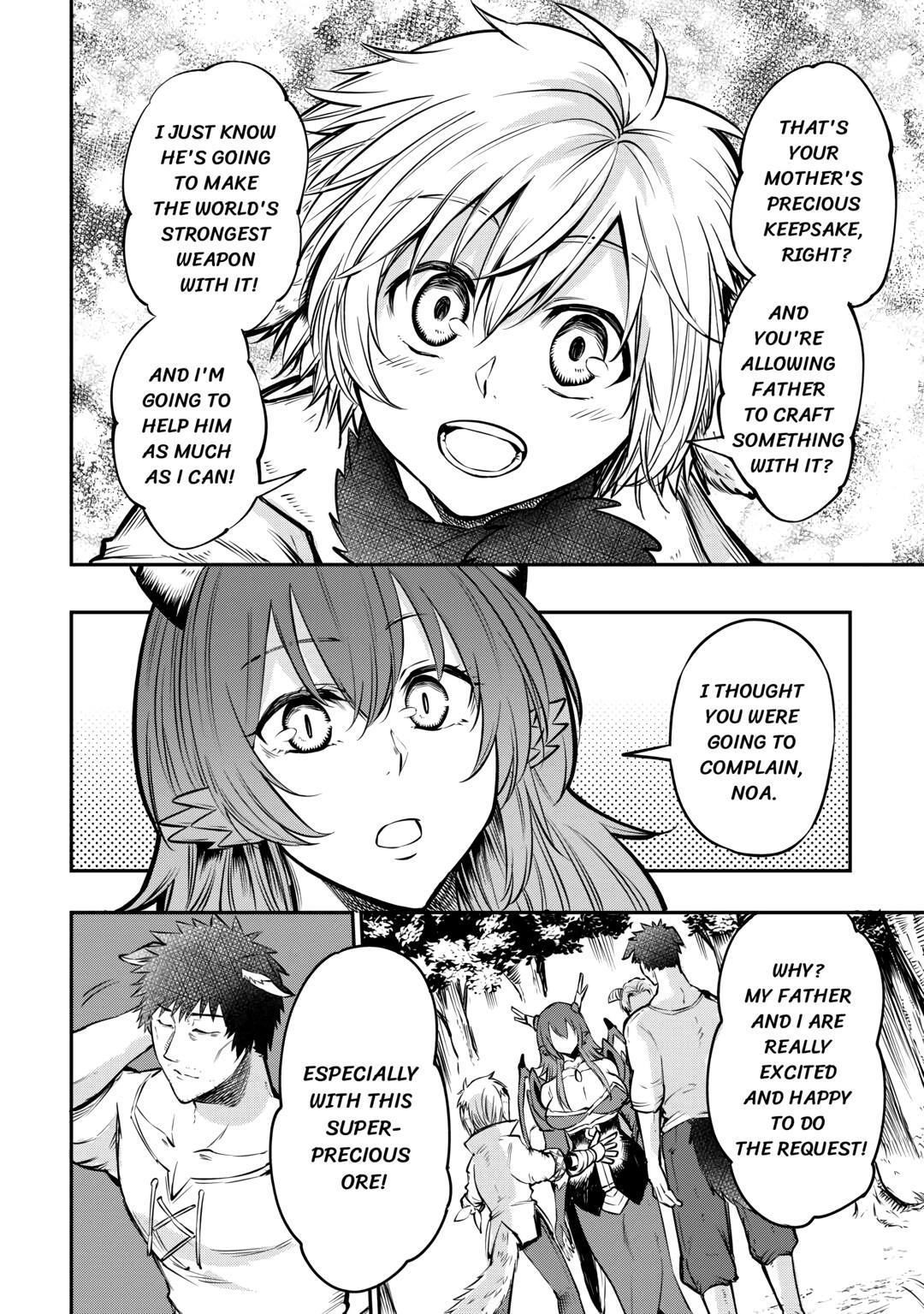 Blacksmith Apprentice at Level 596 Chapter 13 page 14 - 