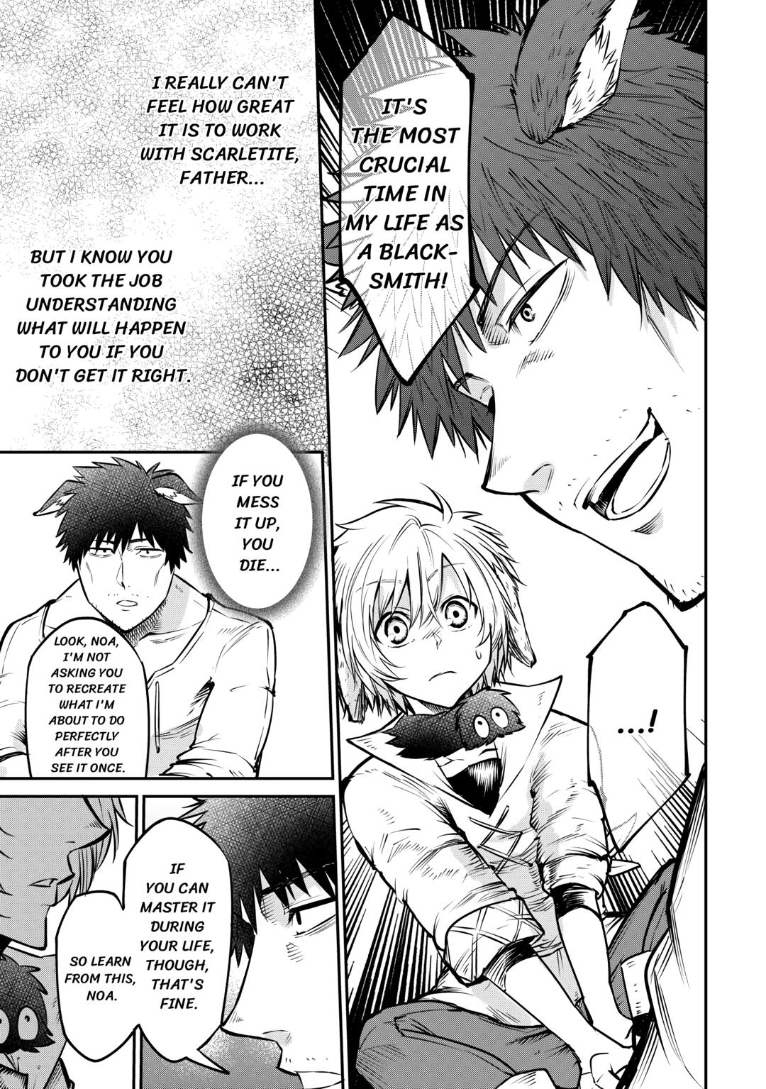 Blacksmith Apprentice at Level 596 Chapter 13 page 29 - 