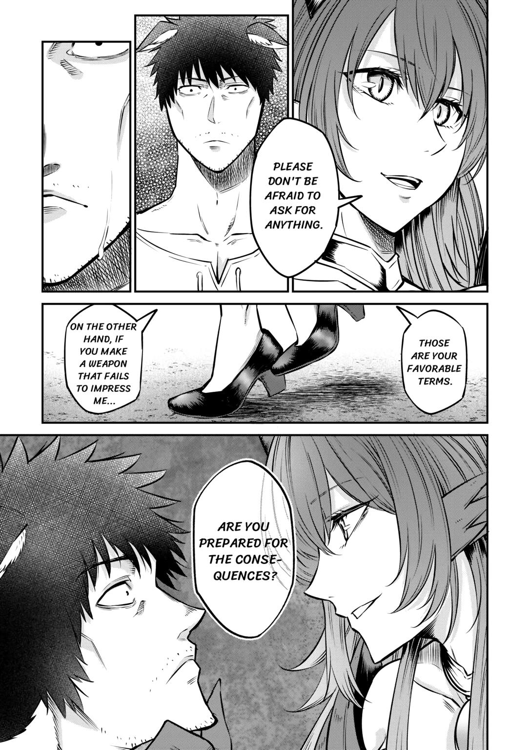Blacksmith Apprentice at Level 596 Chapter 13 page 7 - 