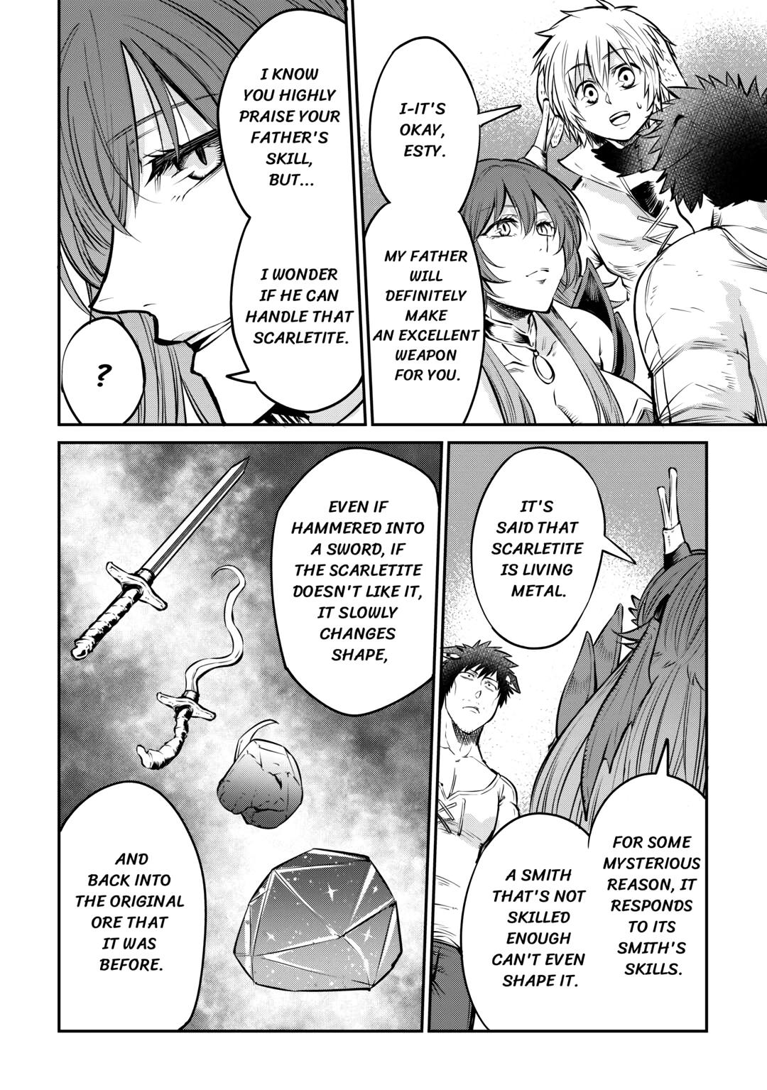 Blacksmith Apprentice at Level 596 Chapter 13 page 8 - 