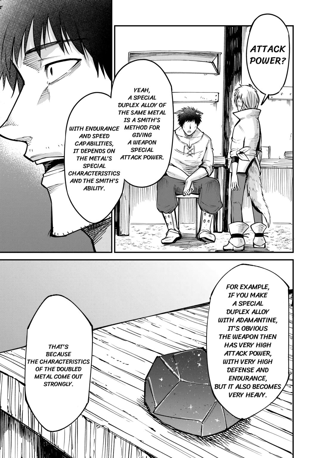 Blacksmith Apprentice at Level 596 Chapter 14 page 11 - 