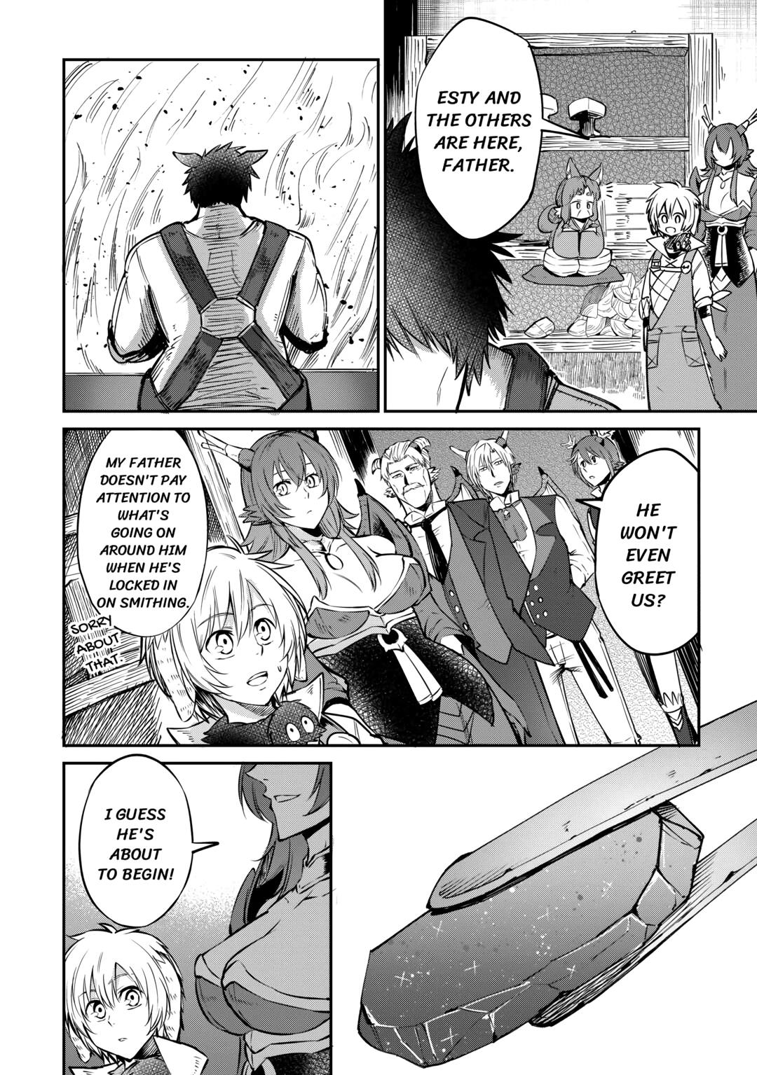 Blacksmith Apprentice at Level 596 Chapter 14 page 4 - 