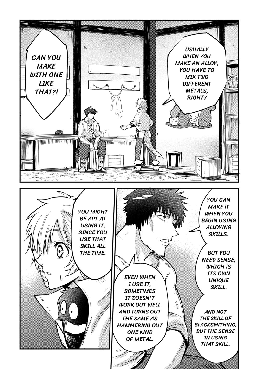 Blacksmith Apprentice at Level 596 Chapter 14 page 7 - 