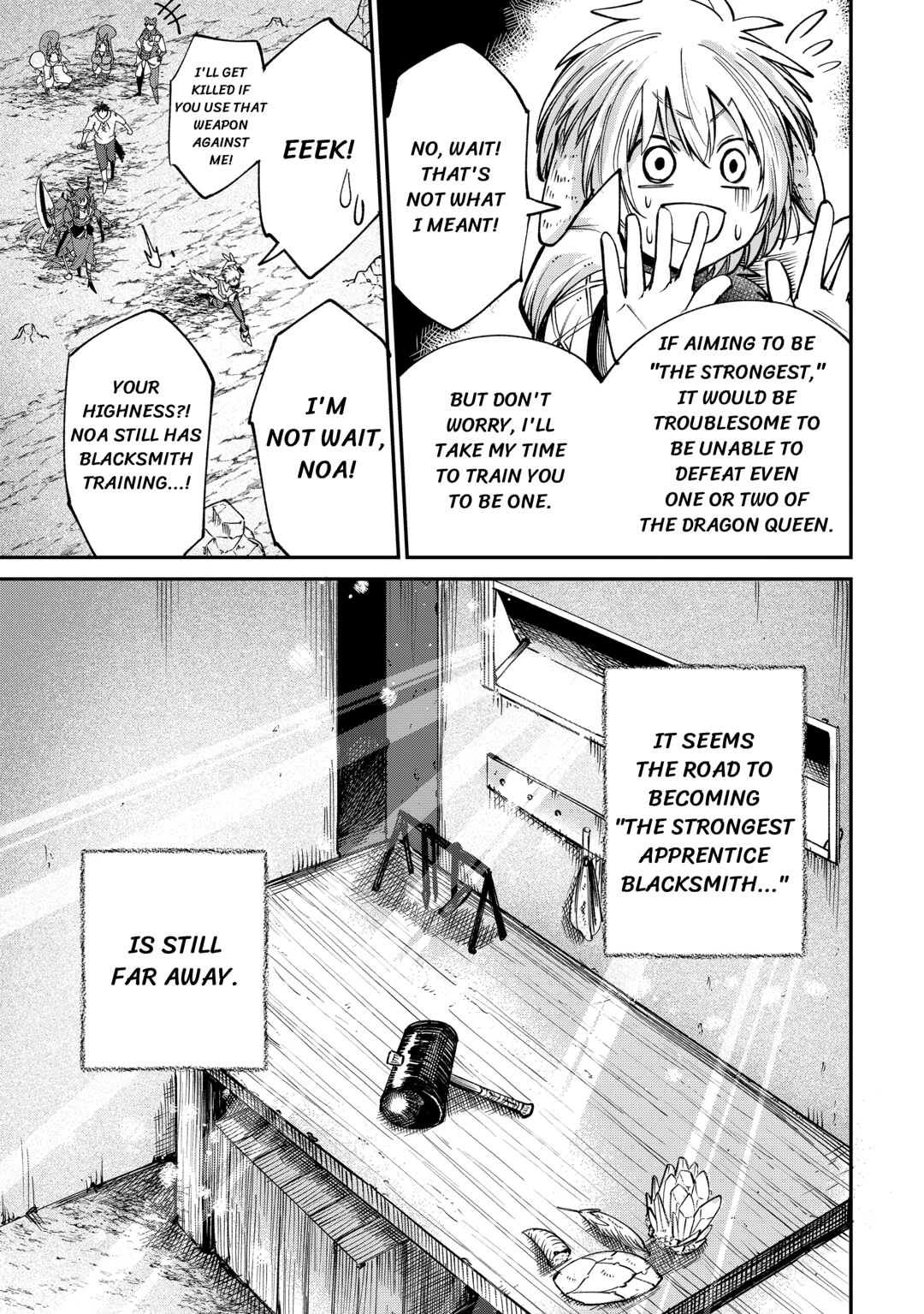 Blacksmith Apprentice at Level 596 Chapter 18 page 35 - 