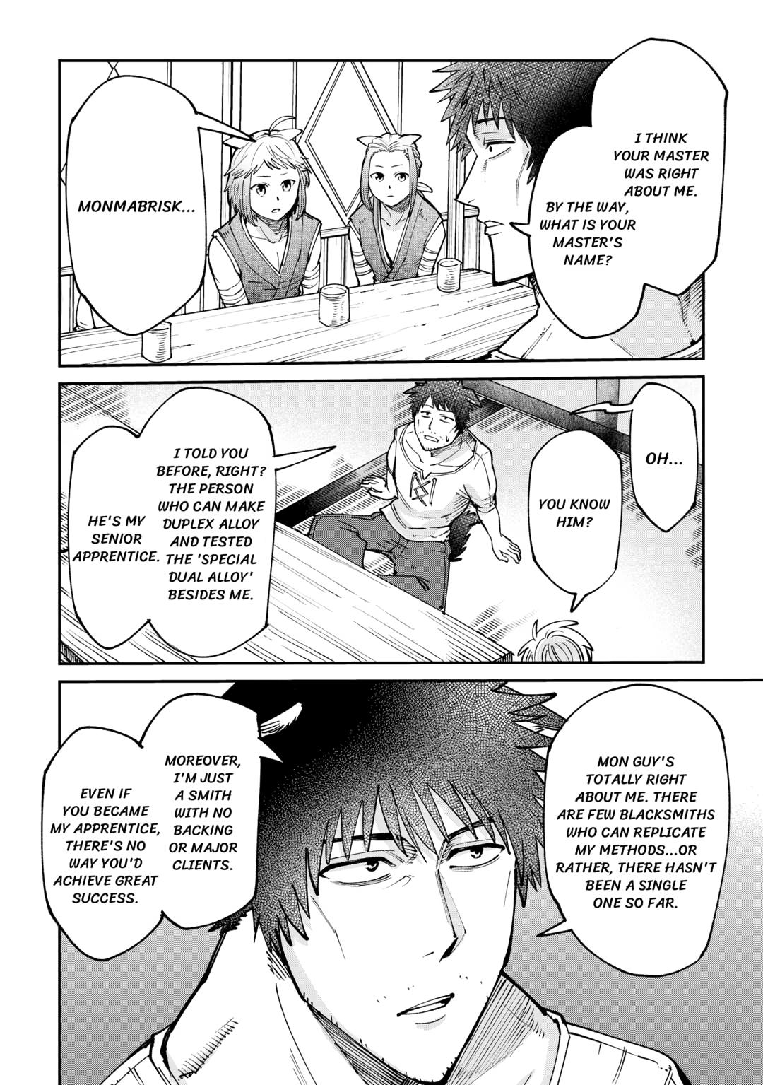 Blacksmith Apprentice at Level 596 Chapter 19 page 28 - 