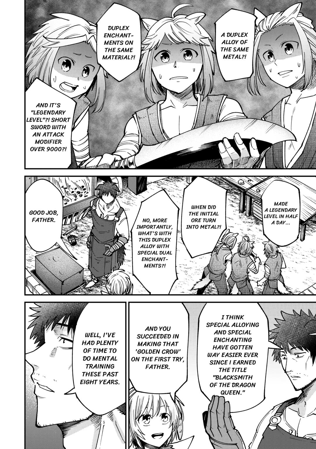 Blacksmith Apprentice at Level 596 Chapter 19 page 32 - 