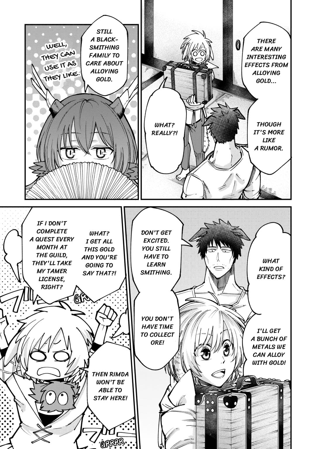 Blacksmith Apprentice at Level 596 Chapter 20 page 21 - 