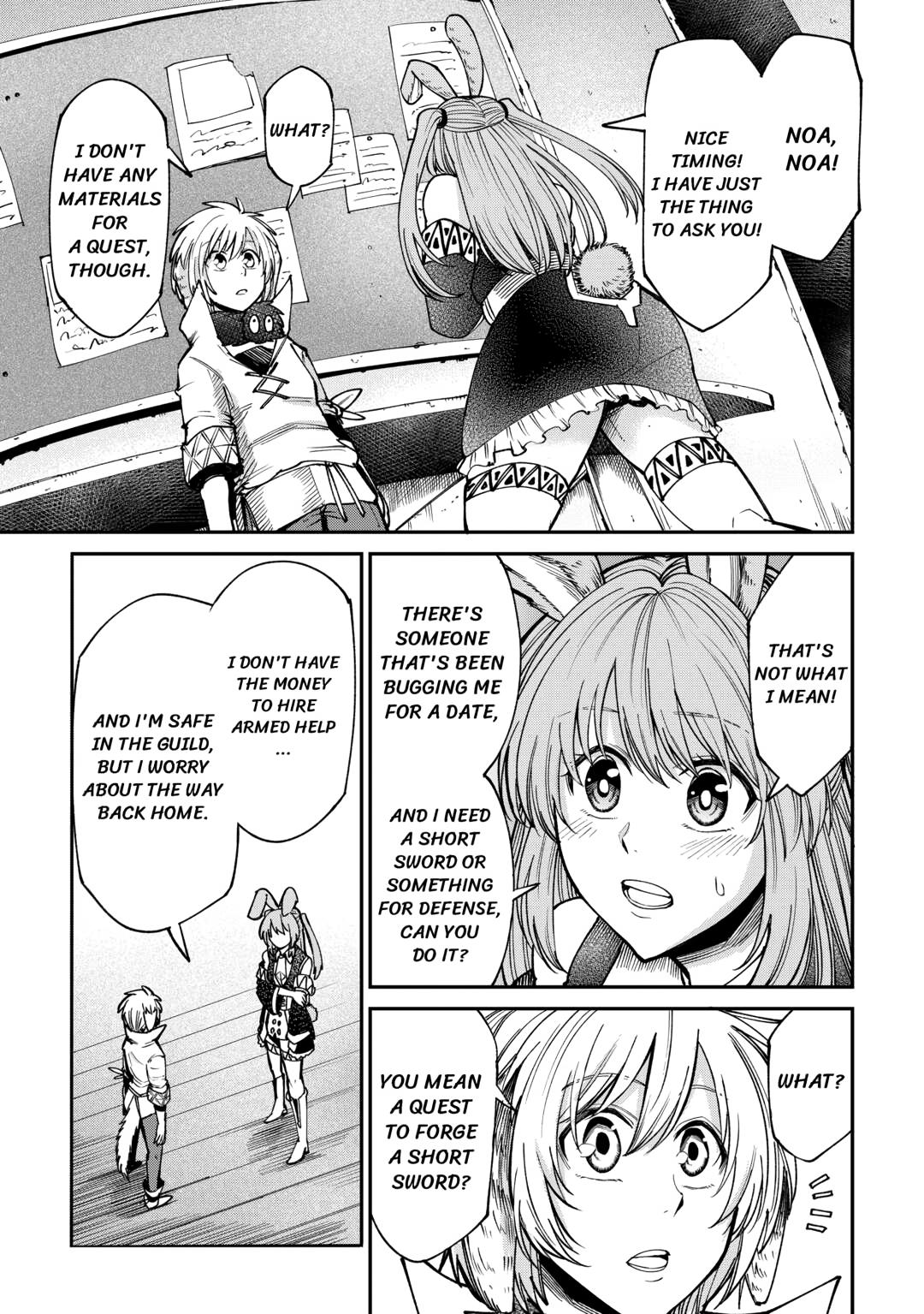Blacksmith Apprentice at Level 596 Chapter 21 page 17 - 