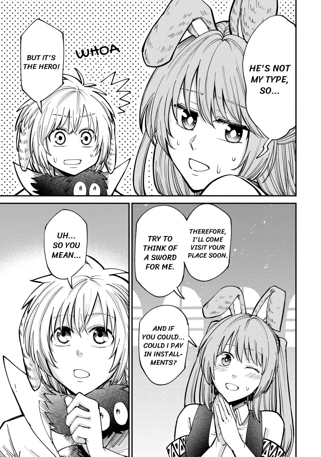 Blacksmith Apprentice at Level 596 Chapter 21 page 23 - 