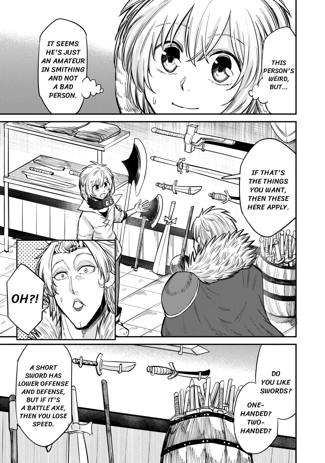 Blacksmith Apprentice at Level 596 Chapter 22 page 11 - 