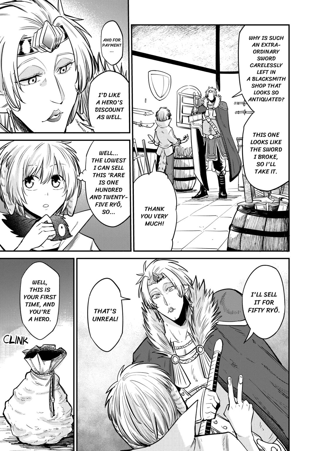 Blacksmith Apprentice at Level 596 Chapter 22 page 13 - 