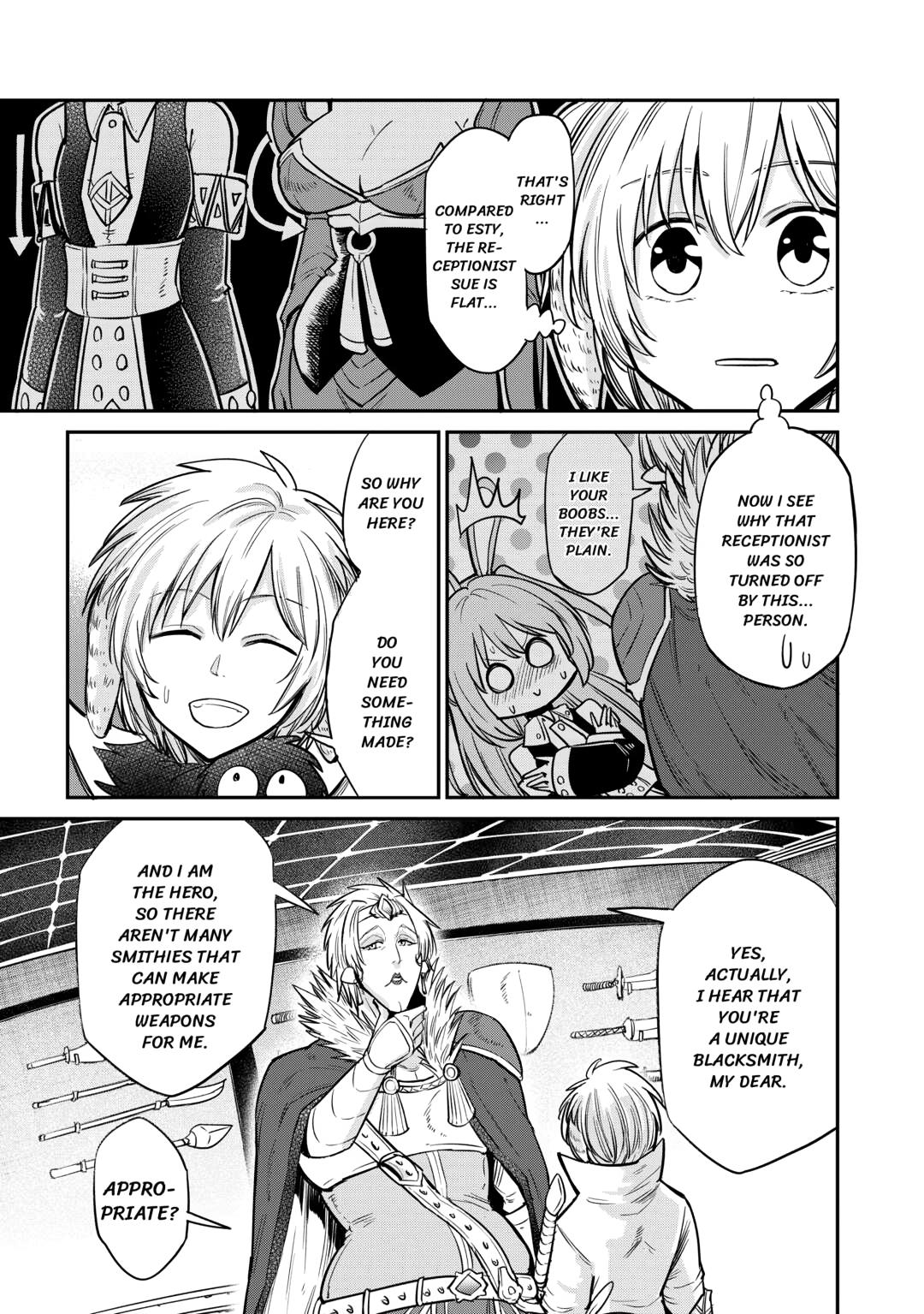 Blacksmith Apprentice at Level 596 Chapter 22 page 5 - 