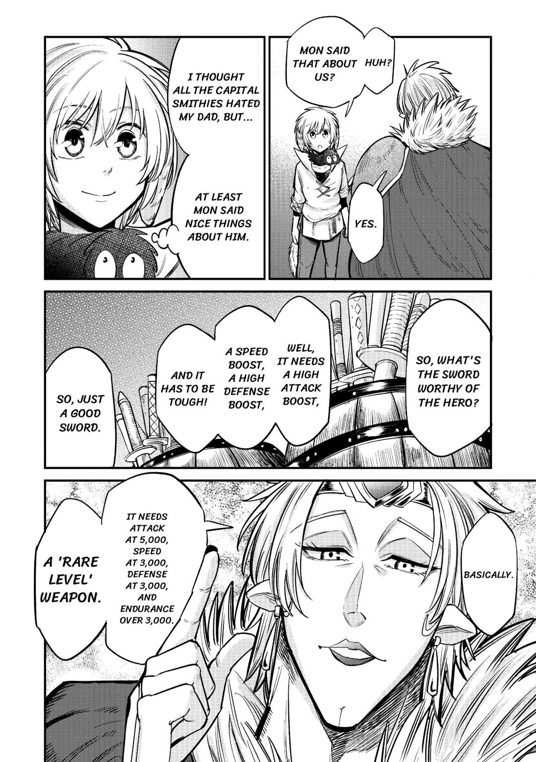 Blacksmith Apprentice at Level 596 Chapter 22 page 8 - 