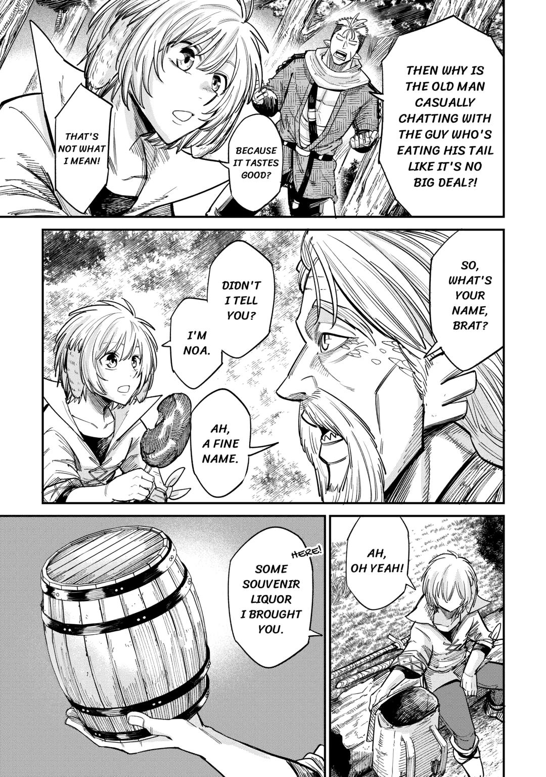 Blacksmith Apprentice at Level 596 Chapter 24 page 19 - 