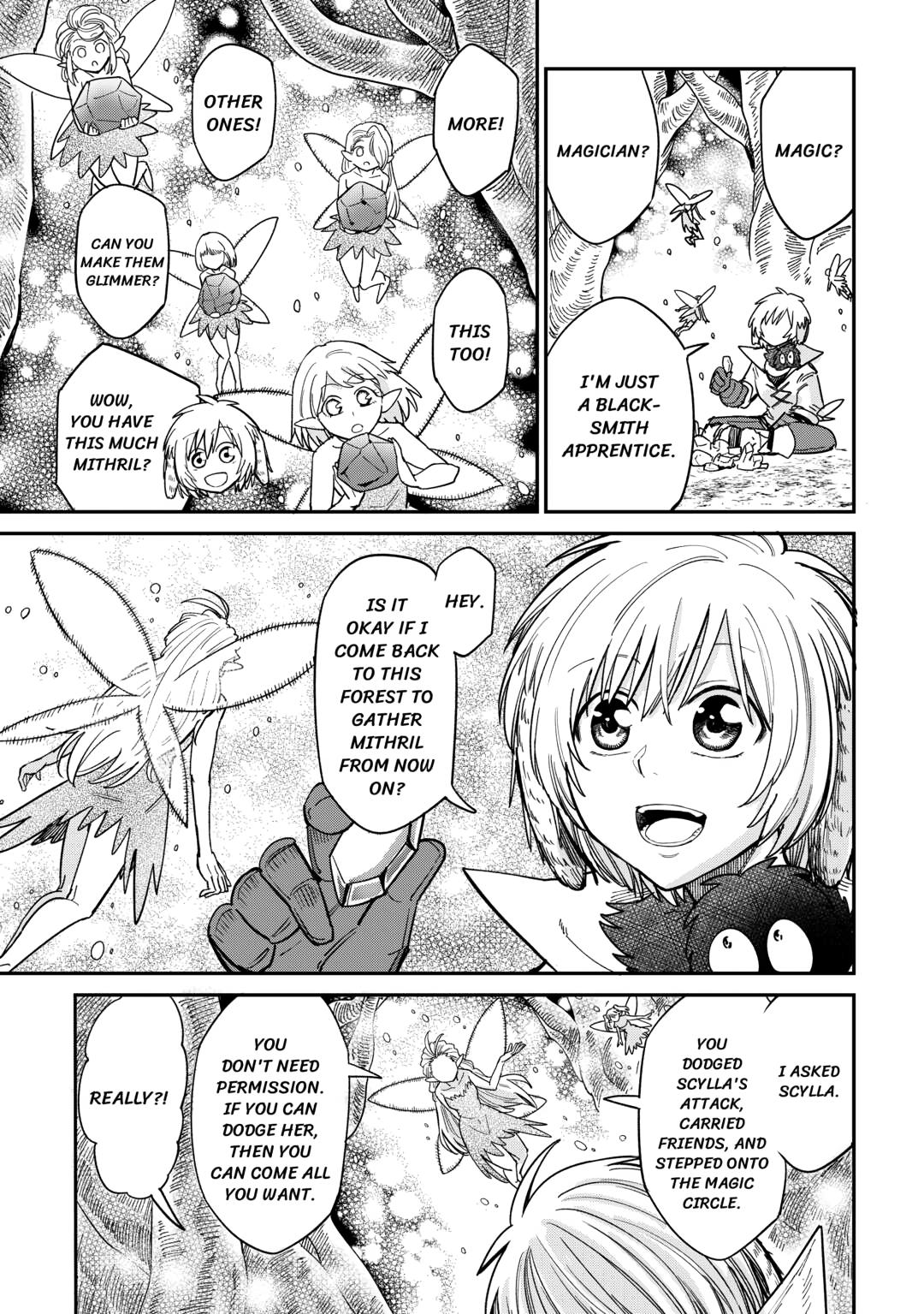 Blacksmith Apprentice at Level 596 Chapter 27 page 7 - 