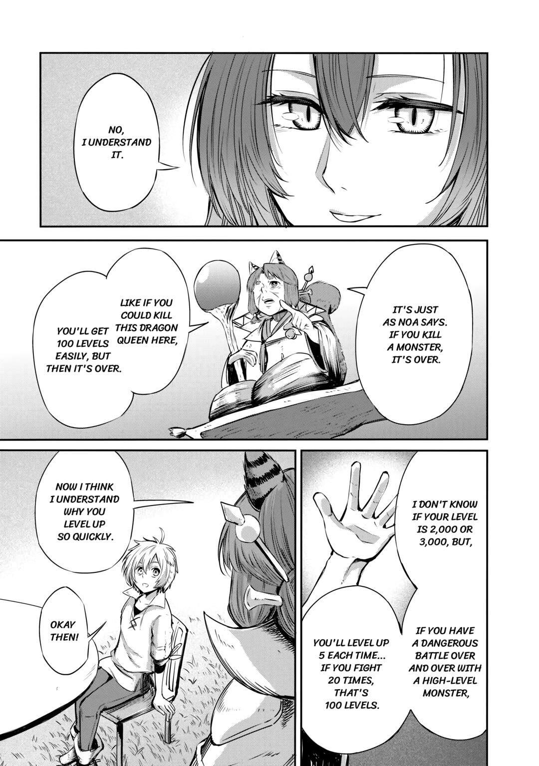 Blacksmith Apprentice at Level 596 Chapter 3 page 21 - 