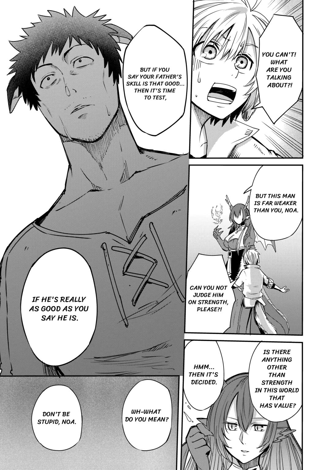 Blacksmith Apprentice at Level 596 Chapter 3 page 31 - 