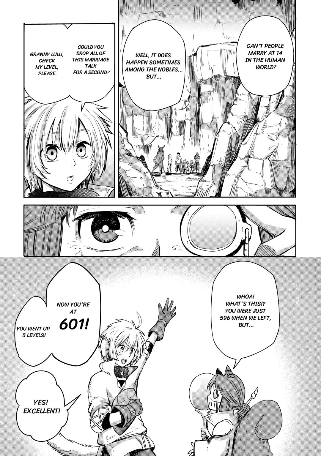 Blacksmith Apprentice at Level 596 Chapter 3 page 5 - 