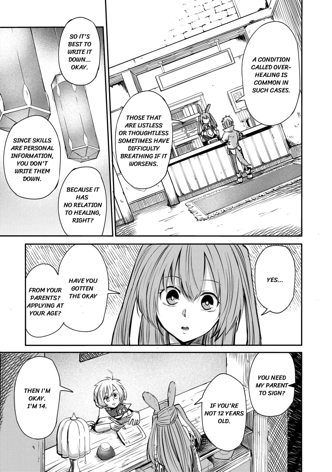 Blacksmith Apprentice at Level 596 Chapter 4 page 15 - 