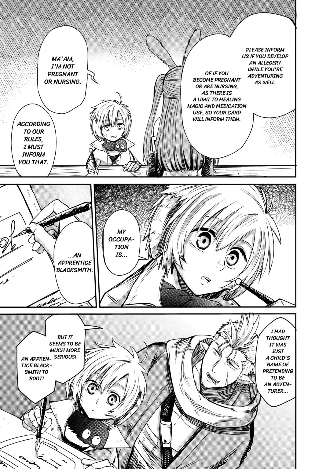 Blacksmith Apprentice at Level 596 Chapter 4 page 17 - 